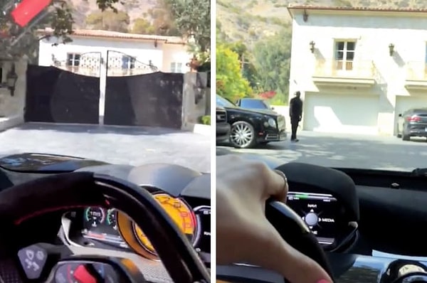 12. Трудно отрицать, что дом богатый, когда за воротами стоит особняк, рядом припаркованы дорогие машины, а встречает тебя охранник.