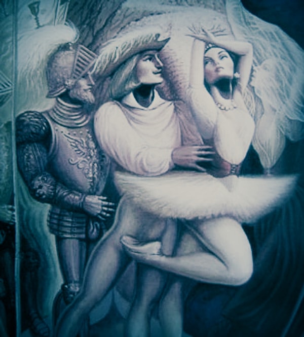 Вглядитесь в рисунок. Что вы заметили первым?