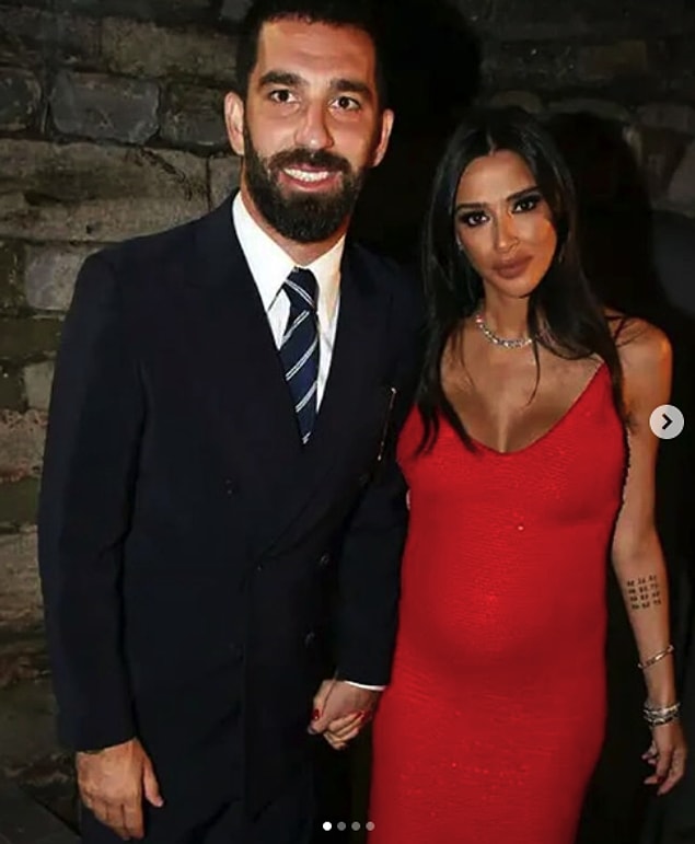 Aslıhan Doğan ve Arda Turan,