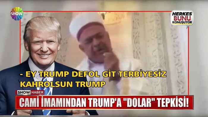 İmamdan Trump'a Dolar Tepkisi: 'Trump Senin Doların Var Bizim Allah'ımız Var'