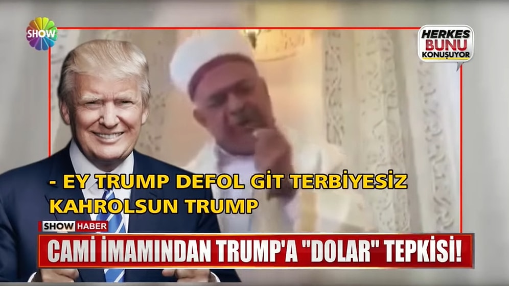 İmamdan Trump'a Dolar Tepkisi: 'Trump Senin Doların Var Bizim Allah'ımız Var'