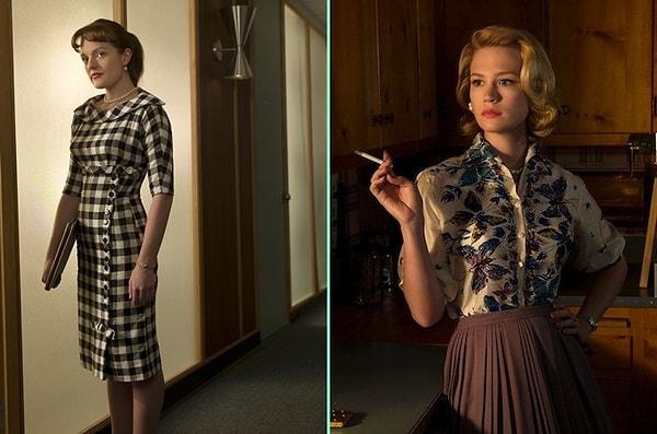 10. "Mad Men"de Betty Draper'ı oynayan January Jones, aslında seçmelerde ilk olarak Peggy rolü için düşünülmüş.