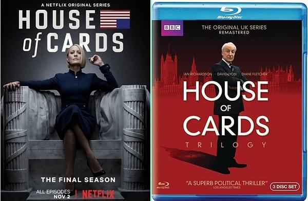 38. "House of Cards" aslında aynı adlı 4 bölümlük bir İngiliz mini dizisinden uyarlamadır.