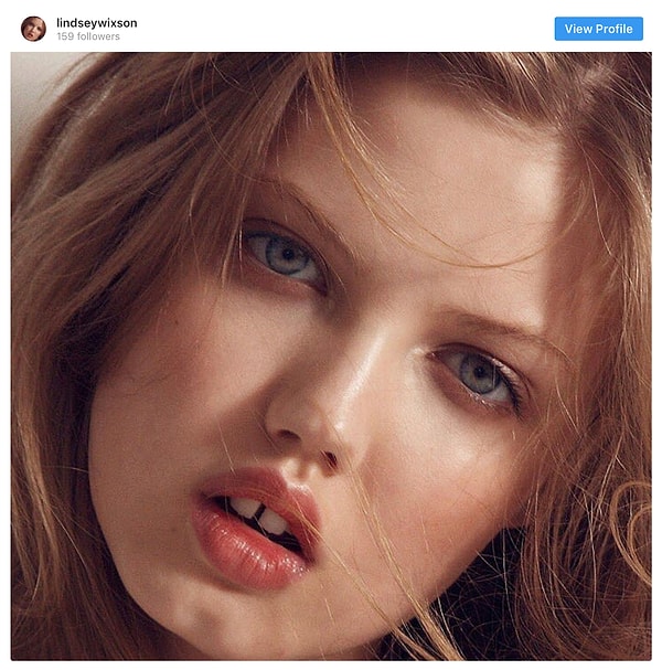 12. Кукольные губы и щель между зубами сделали облик Линдси Уиксон (Lindsey Wixson) одним из самых узнаваемых в современной модной индустрии.