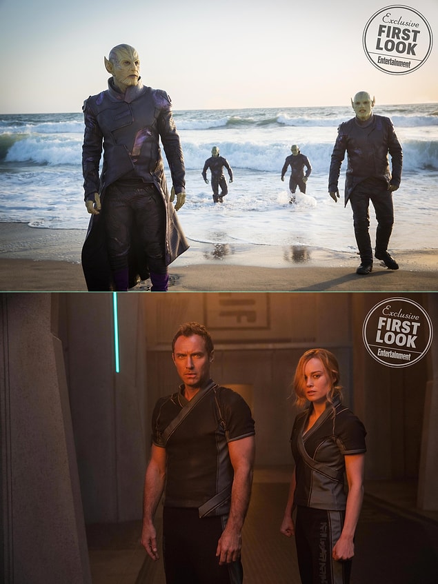 İşte Captain Marvel'ın diğer kareleri: