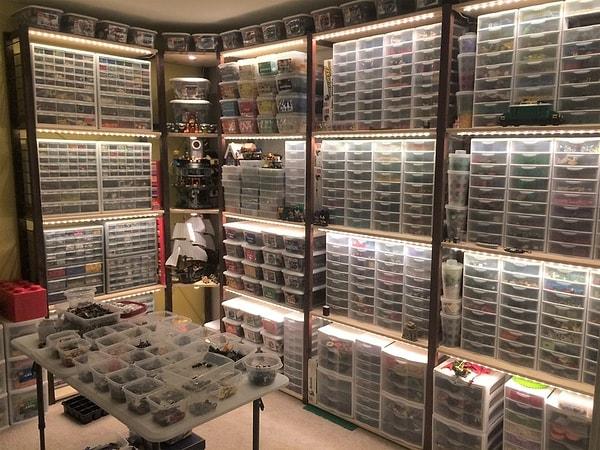 3. "İşte Lego koleksiyonum..."