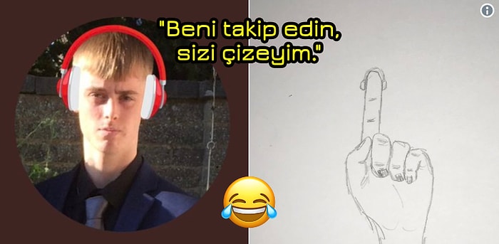Bu Nasıl Bir Hayal Gücü Böyle? Derste Sıkılınca Takipçilerinin Resmini Çizen Twitter Kullanıcısı