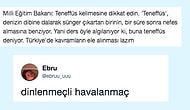 'Teneffüs' Kelimesi Kavramını Doğru Bulmayan Milli Eğitim Bakanına Gelen Yeni Kelime Önerileri