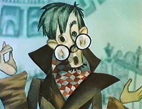 6. "Вместо шапки на ходу Он надел сковороду. Вместо валенок перчатки"