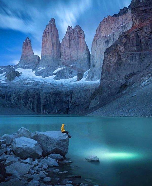 20. Torres del Paine Ulusal Parkı, Patagonya, Şili