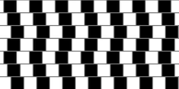 2. Эти горизонтальные линии прямые или кривые?