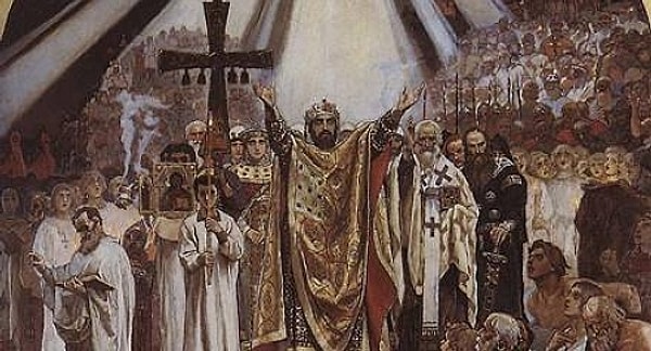 10. Что за событие изображено на этой фреске В.М. Васнецова?