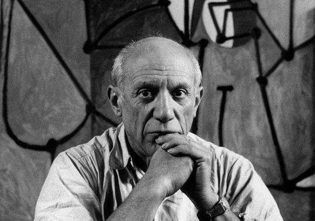 20. Pablo Picasso: "Benim için iç.”