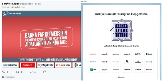 Aman Dikkat! Kredi Kartı Aidatlarını İade Edeceklerini Söyleyen Dolandırıcıların Yeni Hedefi: e-Devlet Kapısı