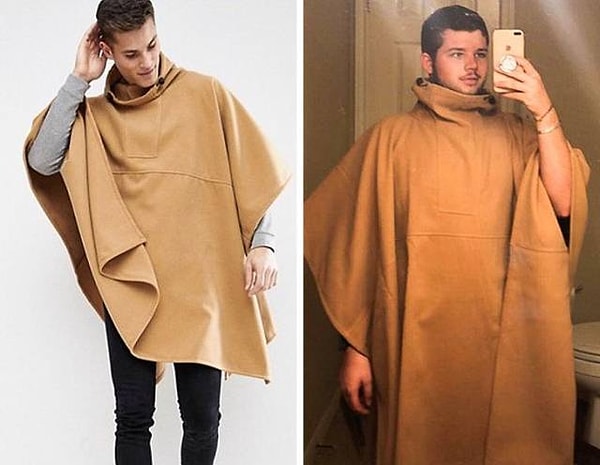 2. Это пончо или монашеская ряса?