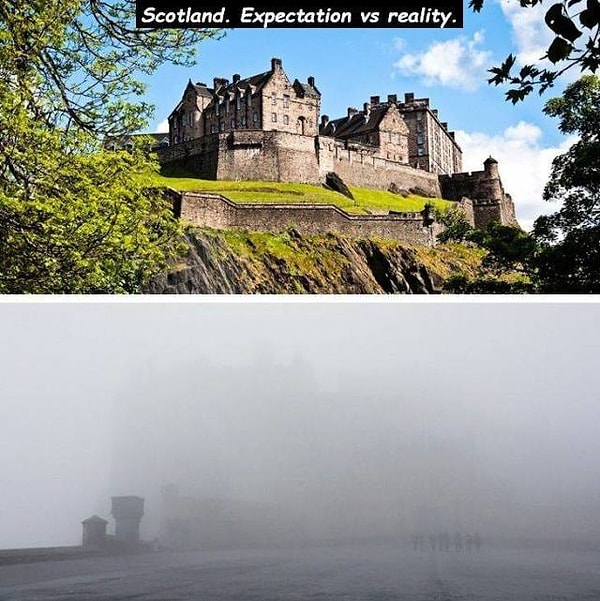 4. А погодка в Шотландии переменчива...