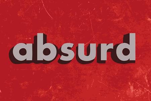 1. Итак, начнем с простого! Дословный перевод слова абсурд означает ...