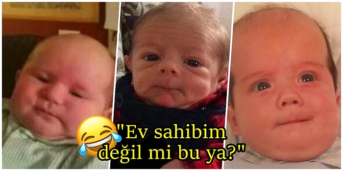 Hepsi Birer Benjamin Button! Görünüşleriyle Yaşlı İnsanları Andıran 19 Bebek