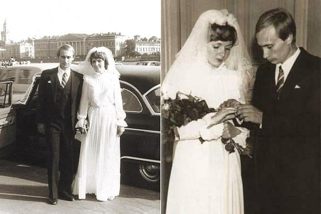 1983'te Putin henüz bir KGB ajanıyken evlenen çiftin iki de kızı var.