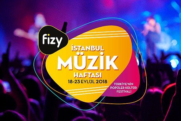 Fizy ile İstanbul Müzik Haftası başlıyor!