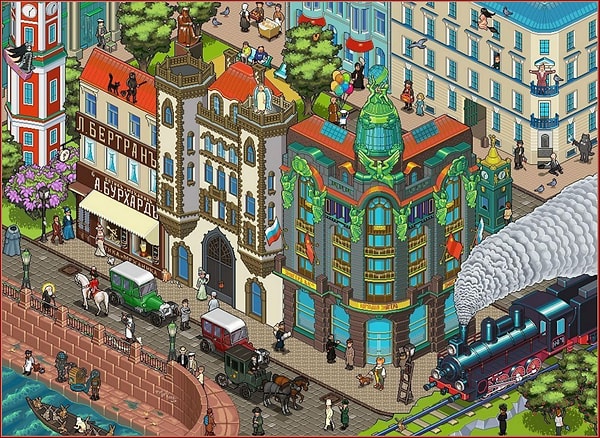 4. На картинке зашифрованы 16 произведений русских классиков. Сможете назвать все?