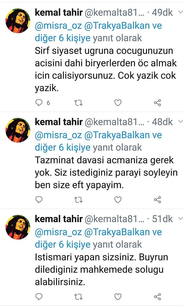 "İstediğiniz parayı söyleyin EFT yapıyım"