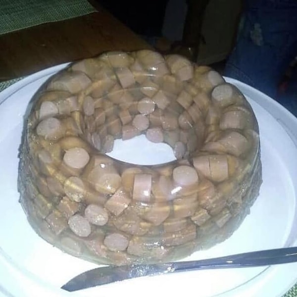 13. Сосиски и желатин. Да/Нет?