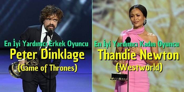 Game of Thrones Yine Klasını Konuşturdu! İşte 70. EMMY Ödülleri'nin Kazananları