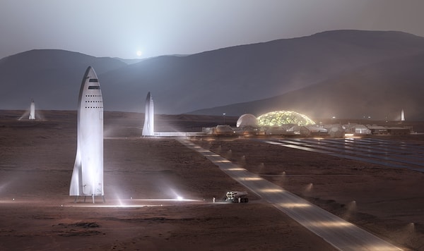 5. Полет состоится на ракете Big Falcon Rocket, которую Илон Маск представил в сентябре прошлого года.