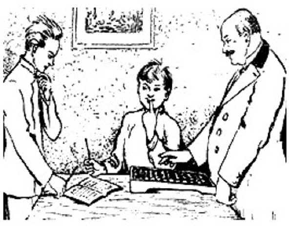 3. Герой рассказа Чехова "Репетитор" Егор Зиберов не смог решить задачу. А отец его ученика с помощью счетов смог получить верный ответ. А справитесь ли вы с этим заданием? Купец купил 138 аршин черного и синего сукна за 540 руб. Спрашивается, сколько аршин купил он и того и другого, если синее стоило 5 руб за аршин, а черное - 3 руб?