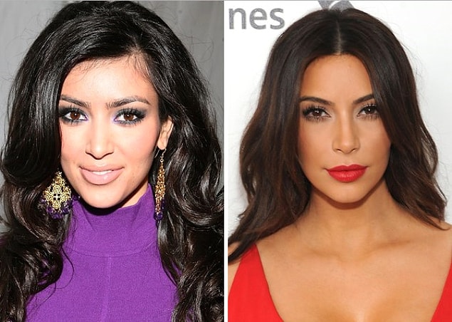 14. Kim Kardashian da her yerim orijinal diyor...