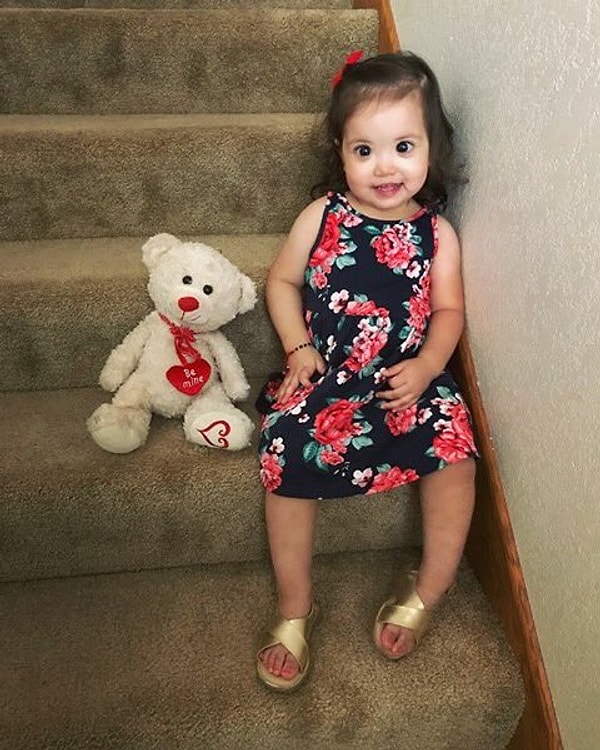 "Сейчас, чтобы понять это, Милани еще слишком мала", - говорит мама.