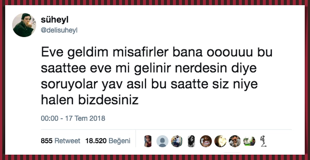Misafirleriyle Yaşadıkları Komik ve Tatlı Anları Paylaşarak Herkesi Güldüren 15 Kişi