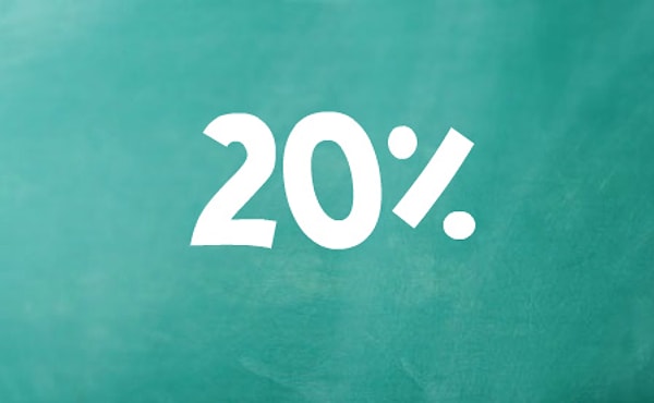 Вы смогли ответить на 20% теста (или даже меньше)!