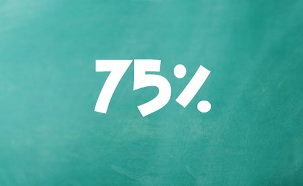 Вам удалось ответить на 75% теста! Наши поздравления!