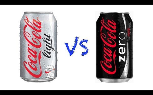 3. Разница между Кола Лайт и Зеро
