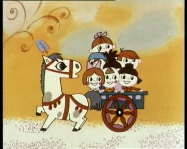 2. А о чем больше всего мечтал главный герой мультфильма «Пони бегает по кругу»?