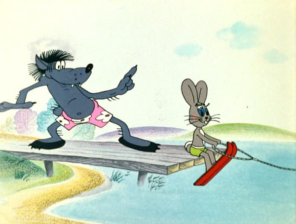 3. Какая песня ни разу не звучала в мультсериале «Ну, погоди»?