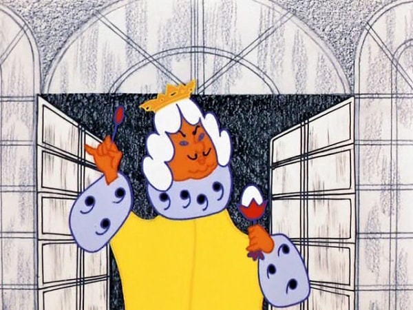 4. А знаете, какой известный актер стал прототипом Короля в мультфильме «Бременские музыканты»?