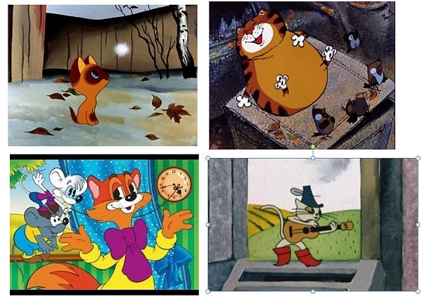 7. Кот из какого мультика взывал «Ребята, давайте жить дружно!»?