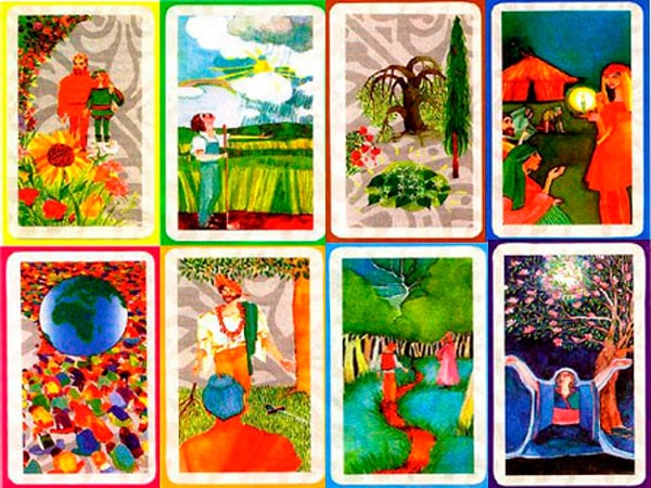 Для начала сформулируйте вопрос и думайте только о нем. А теперь выберите карту, которая наиболее вам симпатична.