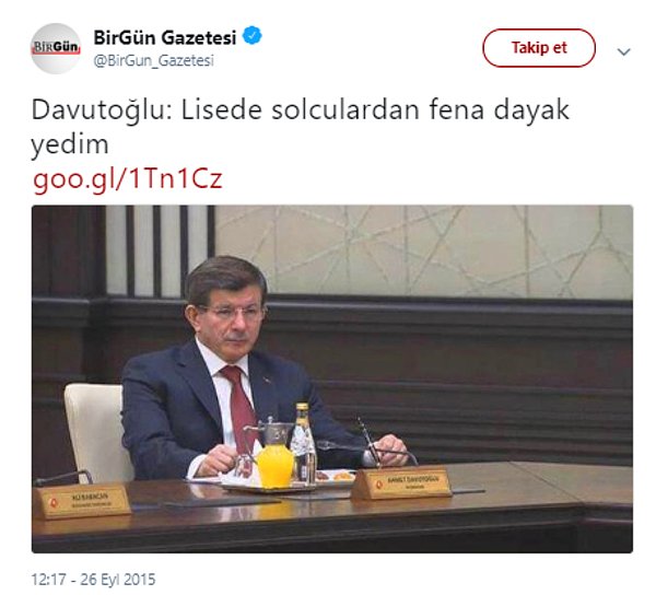 Neden mekdanıs söylemediniz?