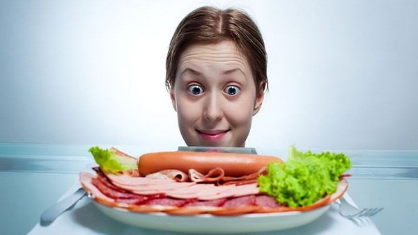 1. Как бы вы описали свой аппетит?