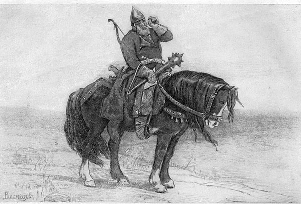 1. В кого превратился Вольга, когда ловил рыбу для себя и дружины?