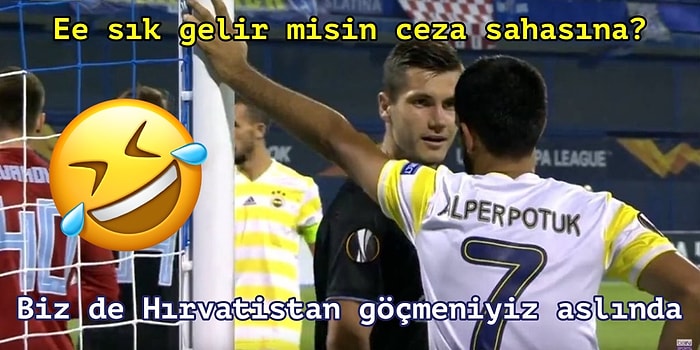 Alper Potuk ve Dinamo Zagrebli Futbolcu Arasındaki Anlık Konuşmayı Mizahıyla Yorumlayan 15 Kişi