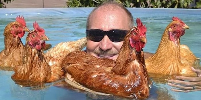 Bu Ne Rahatlık? İçinde Bulundukları Duruma Rağmen Her Şey Normalmiş Gibi Takılan 20 Acayip Kişi