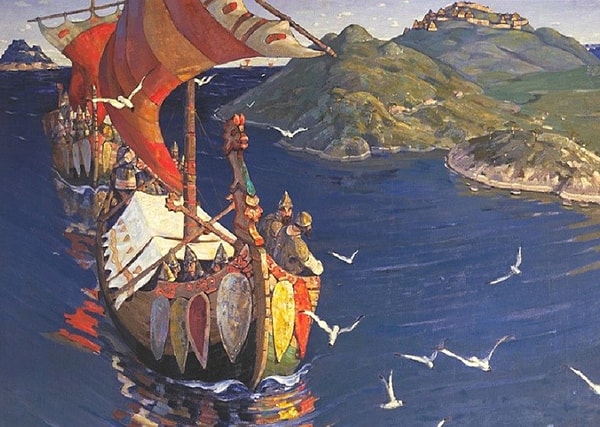 7. Какой скандинавский мореплаватель первый посетил Северную Америку за пять столетий до Христофора Колумба?