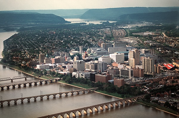 6. Столица штата Пенсильвания...