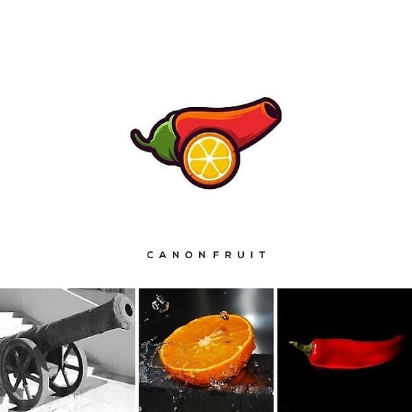 15. Пушка + апельсин + чили