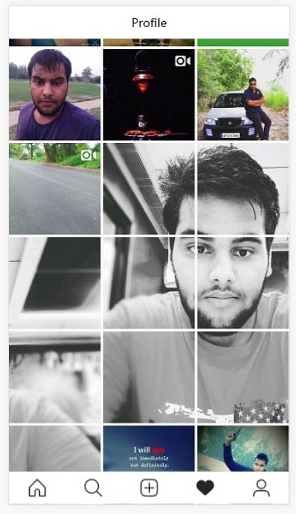 9. А вы встречали подобные профили в Инстаграм?